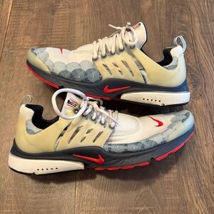 Vtg Nike Air Presto GPX Olympics USA Grey Blue Red 848188-004 Sz 12 Jordan 2016